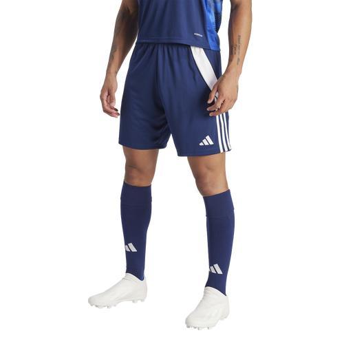 adidas Mens adidas Tiro24 Shorts - Mens Team Navy Blue/White Product Image