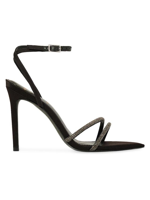 BLACK SUEDE STUDIO Ace Ankle Strap Pointed Toe Sandal Product Image