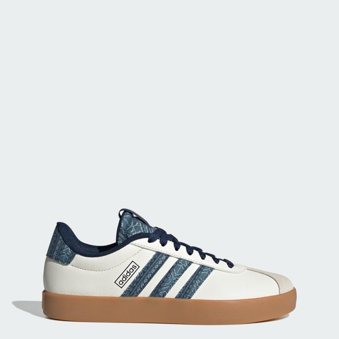 adidas VL Court 3.0 Shoes Off White 5 Womens Product Image