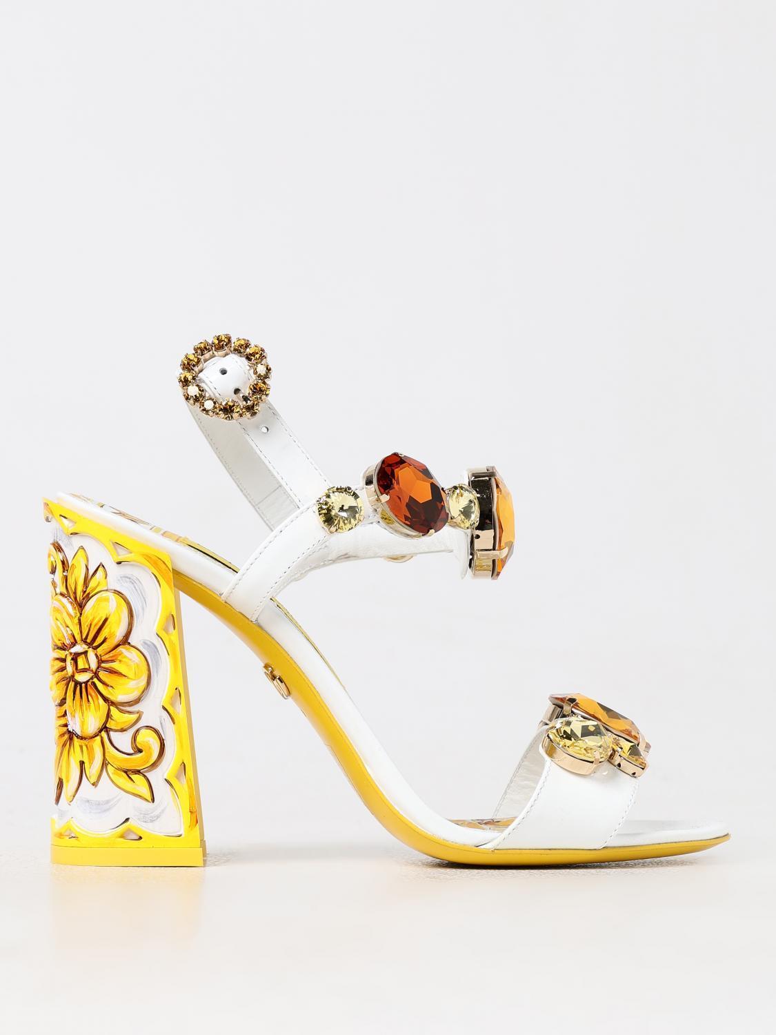 Yellow Keira Heels Product Image