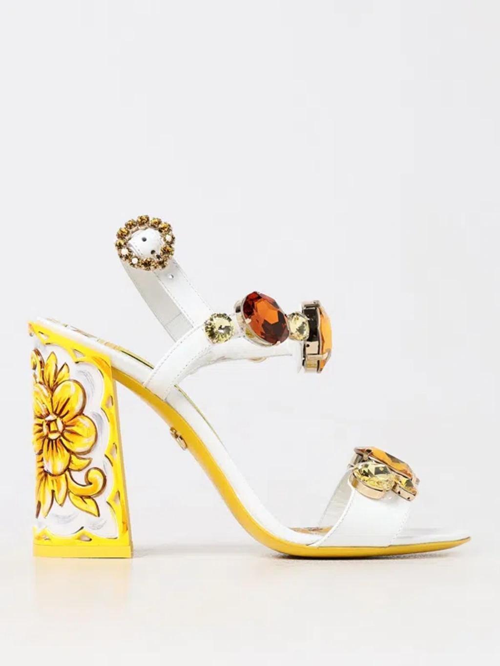 Yellow Keira Heels Product Image