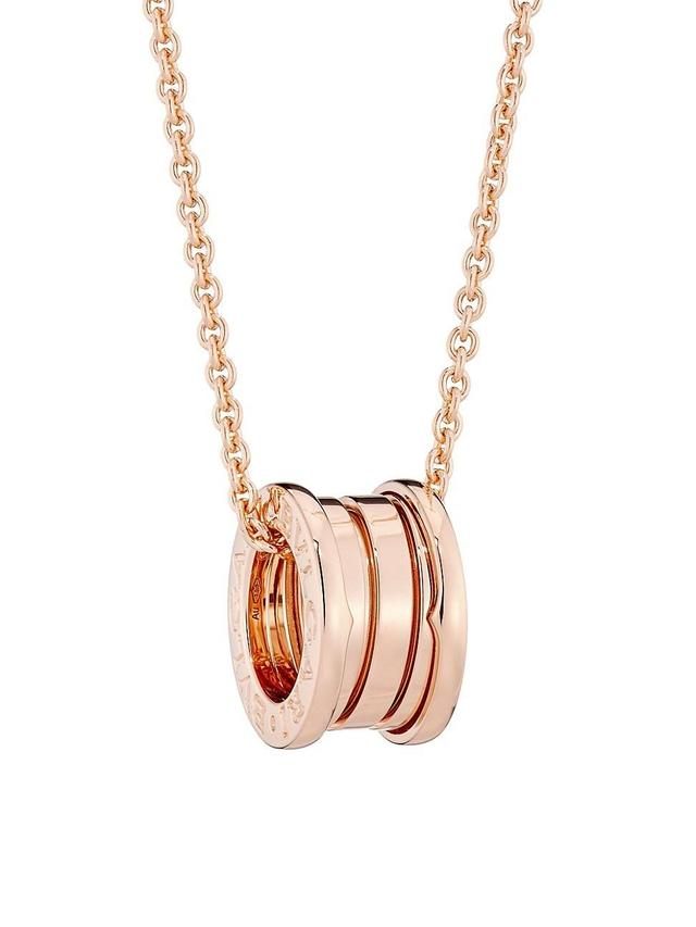 Womens B. zero1 18K Rose Gold Necklace Product Image