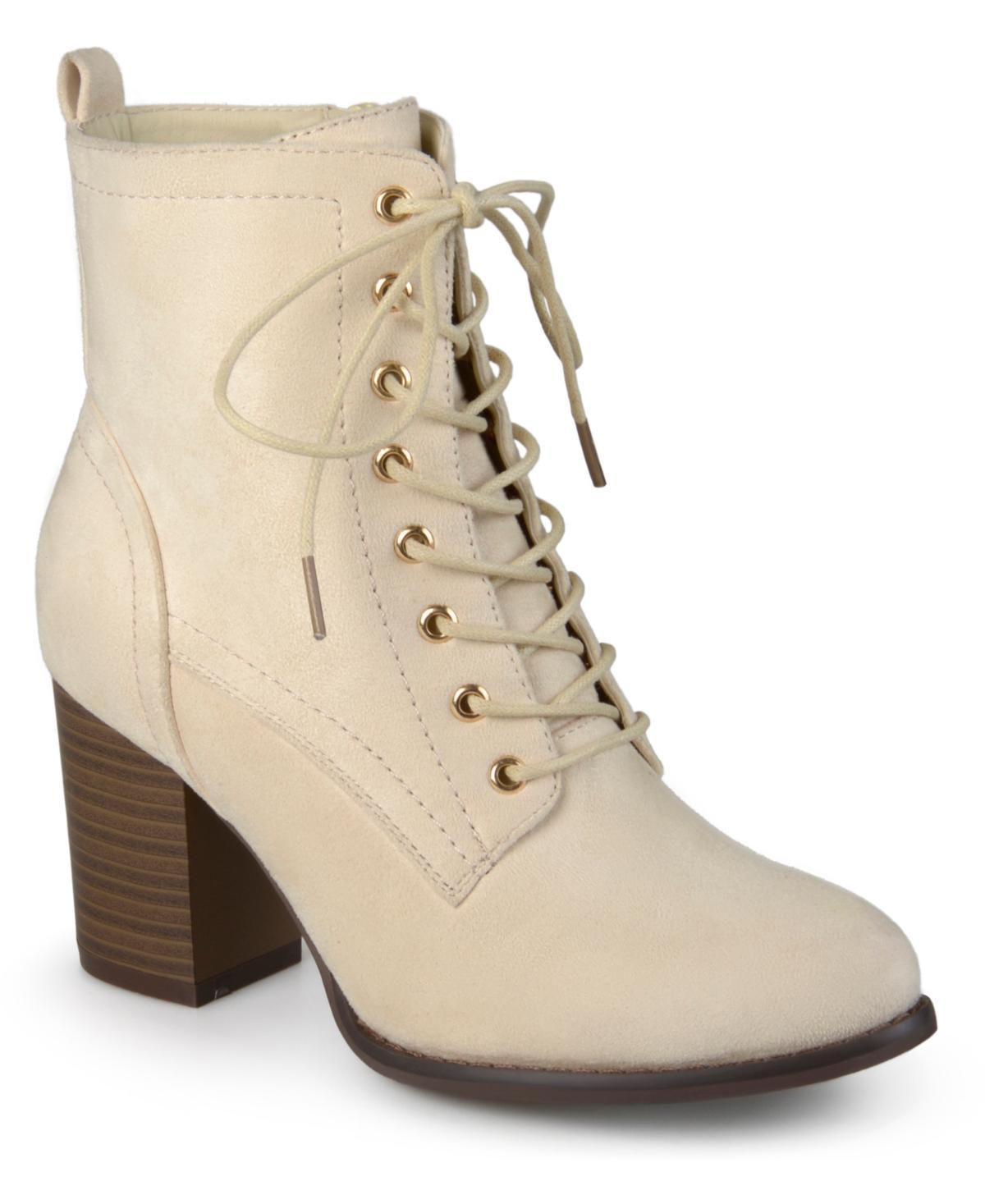 Journee Collection Baylor Womens Block Heel Ankle Boots Product Image