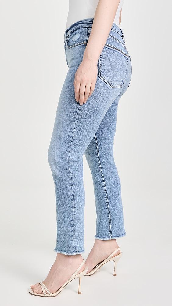 Good American Good Legs Straight Jeans | Shopbop Product Image