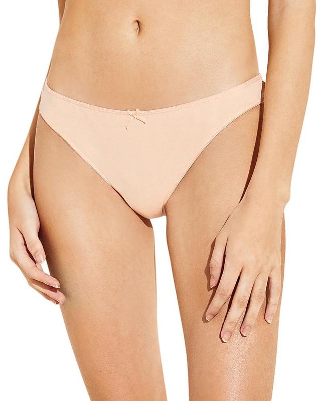 Womens Pima Stretch Cotton Thong Product Image