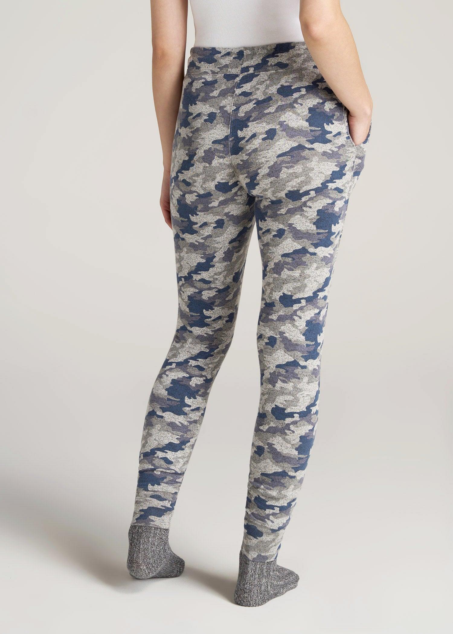 Cozy Lounge Joggers for Tall Women in Camo Product Image