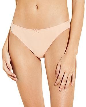 Womens Pima Stretch Cotton Thong Product Image