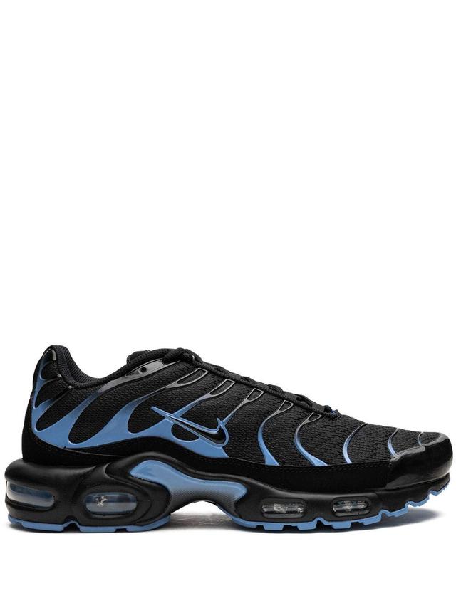 NIKE Air Max Plus Sneakers In Black/black/university Blue Product Image