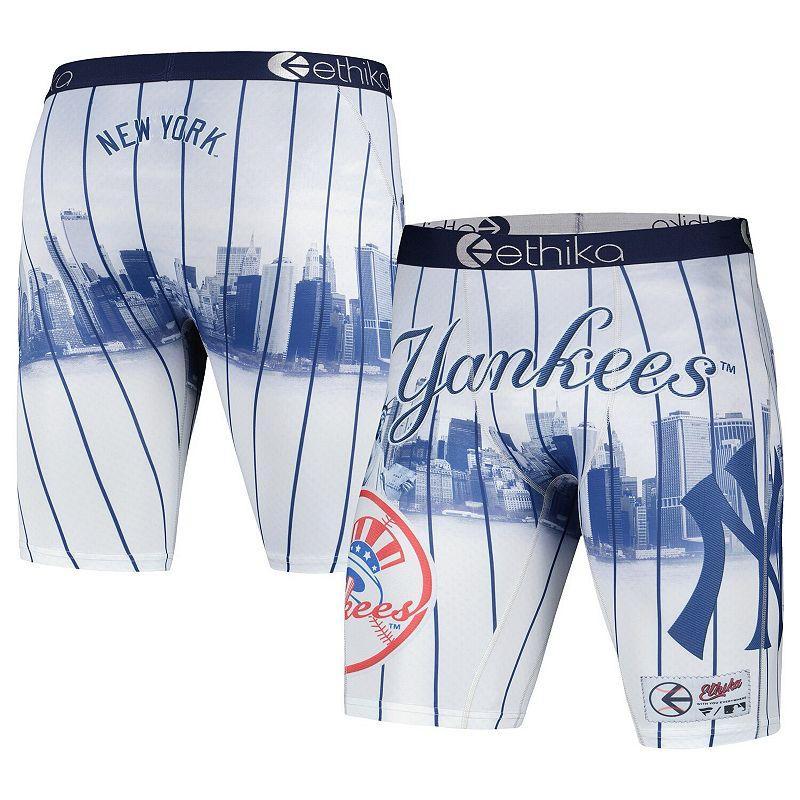 Mens Ethika White New York Yankees Jerseyscape Boxer Briefs Product Image