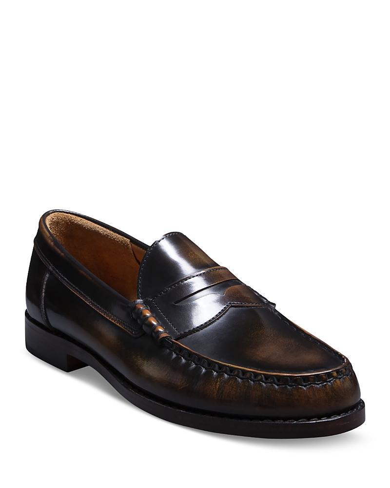 Mens Newman Leather Penny Loafers Product Image