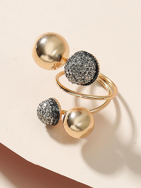 Stylish Selection Adjustable Geometric Rings Accessories Product Image