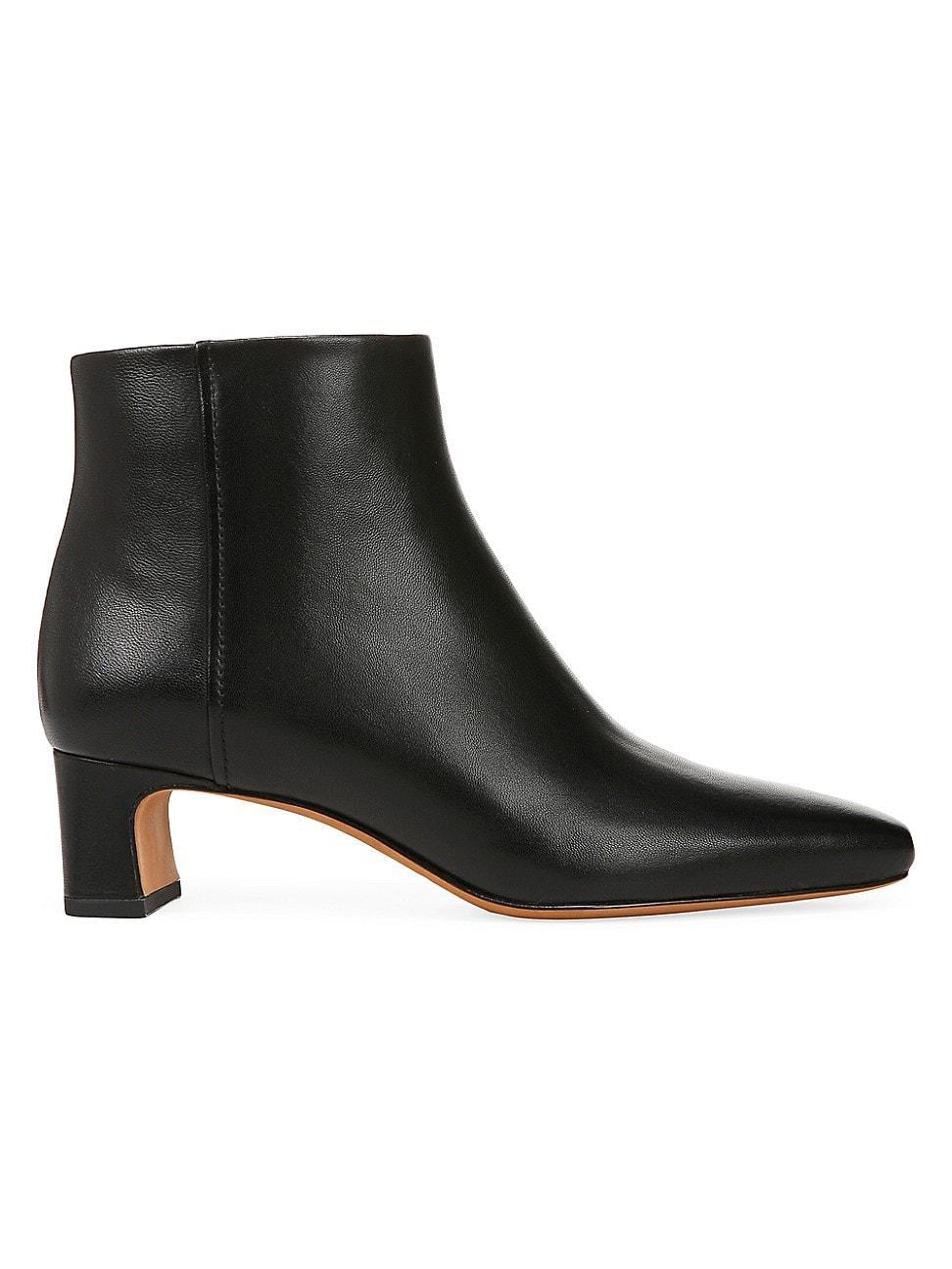 Womens Silvana 45MM Leather Ankle Booties Product Image