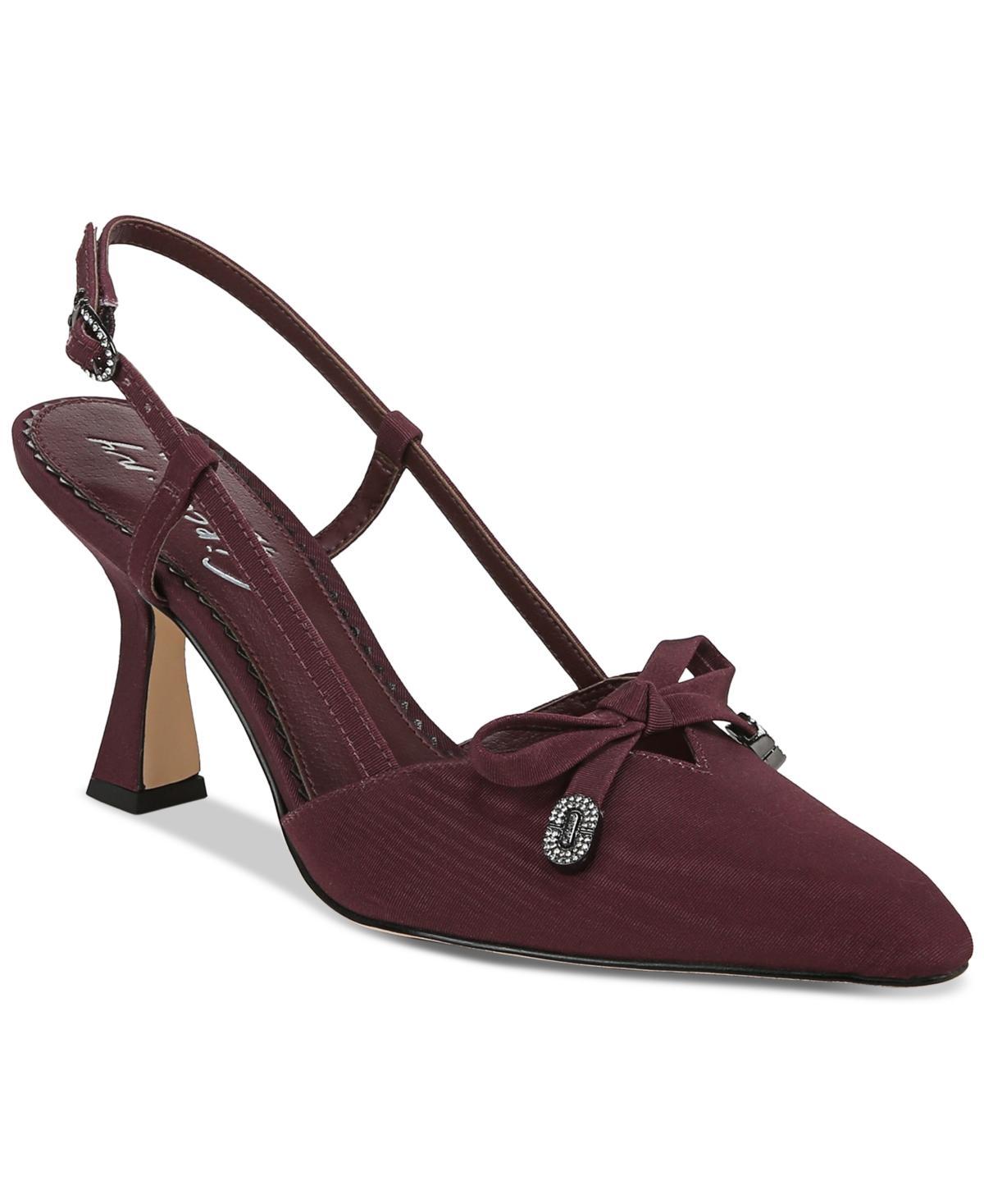 Circus Ny by Sam Edelman Womens Monica Pointed-Toe Slingback Bow Pumps Product Image