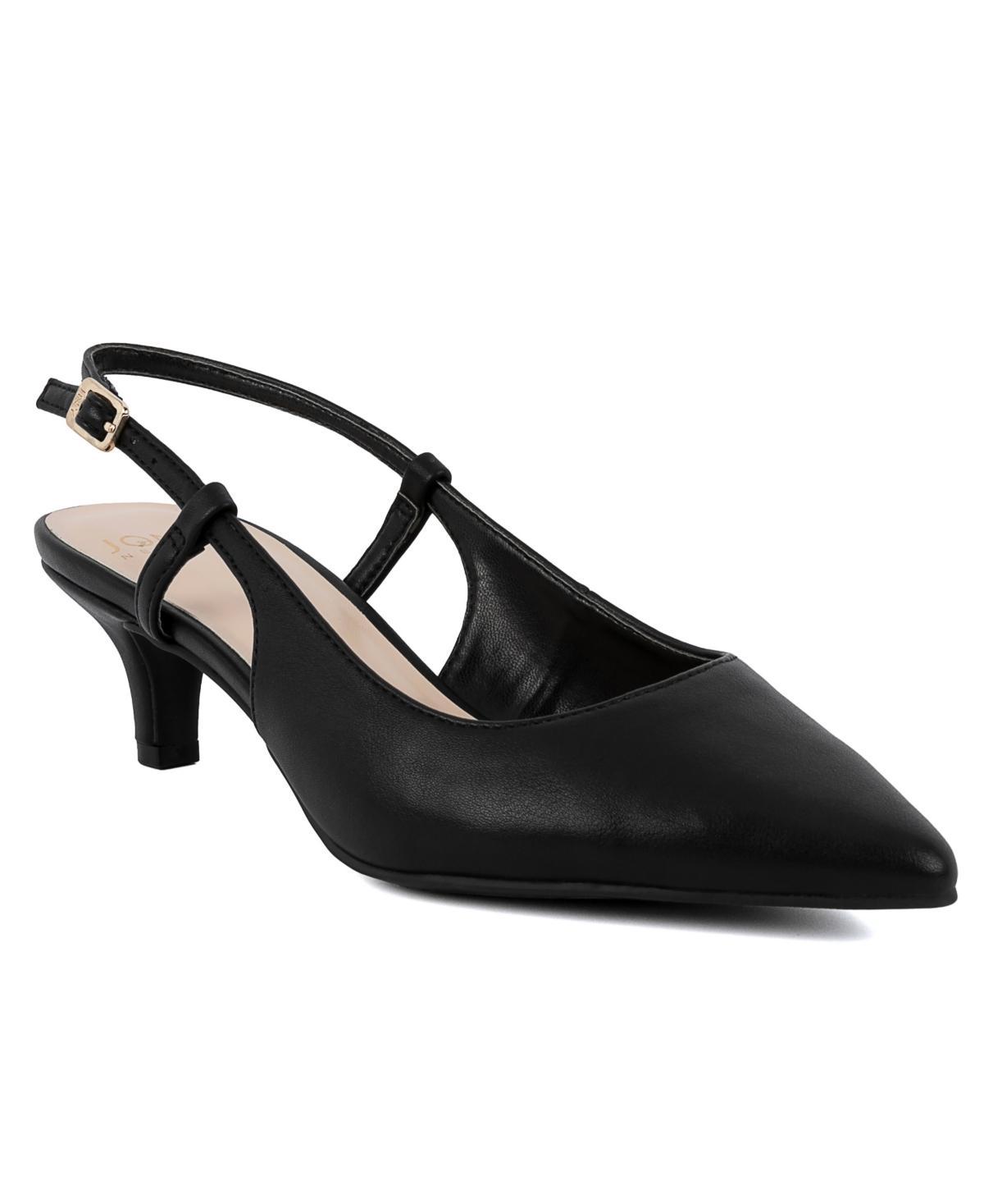 Jones New York Womens Charla Kitten Heel Slingback Pumps Product Image