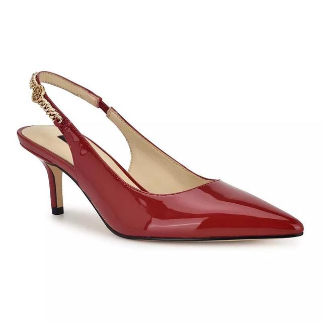 Nine West Ane Pointy Toe Slingback Womens Dress Pumps Product Image