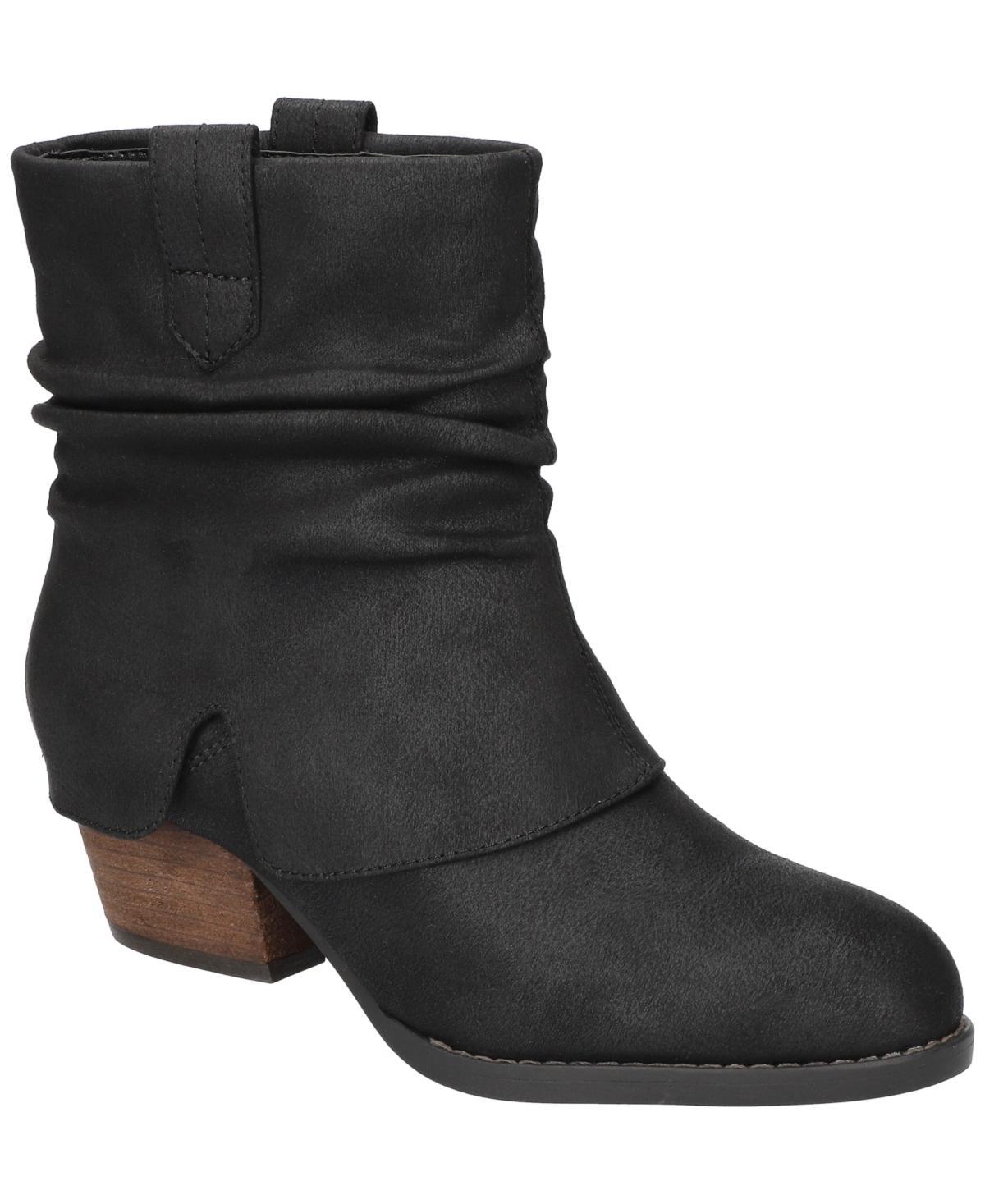 Bella Vita Womens Twyla Slouch Block Heel Ankle Boots Product Image