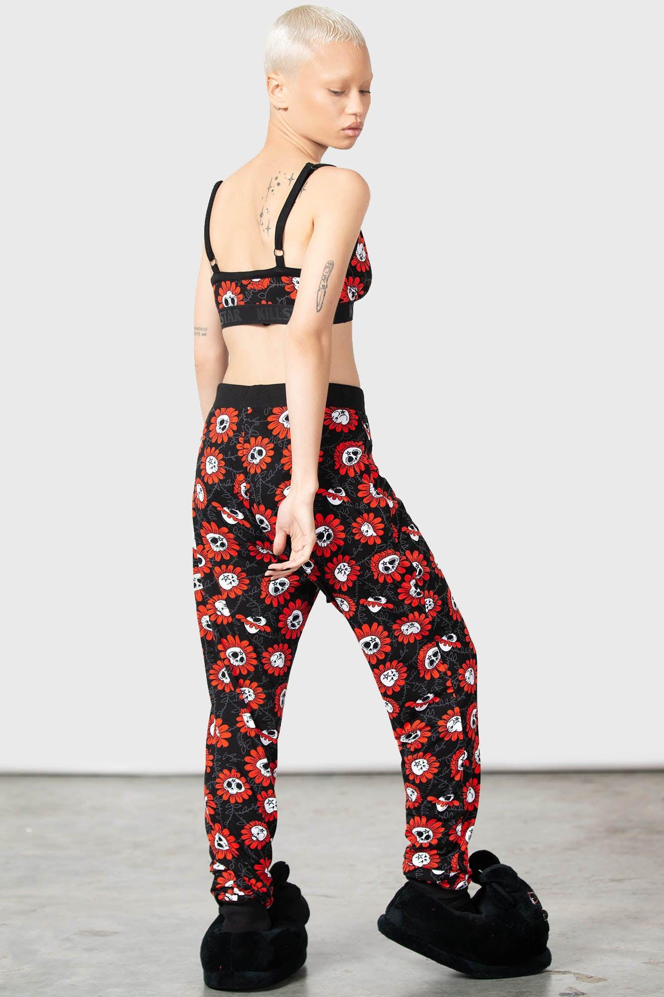 Gloomy Blossom Lounge Pants Female Product Image