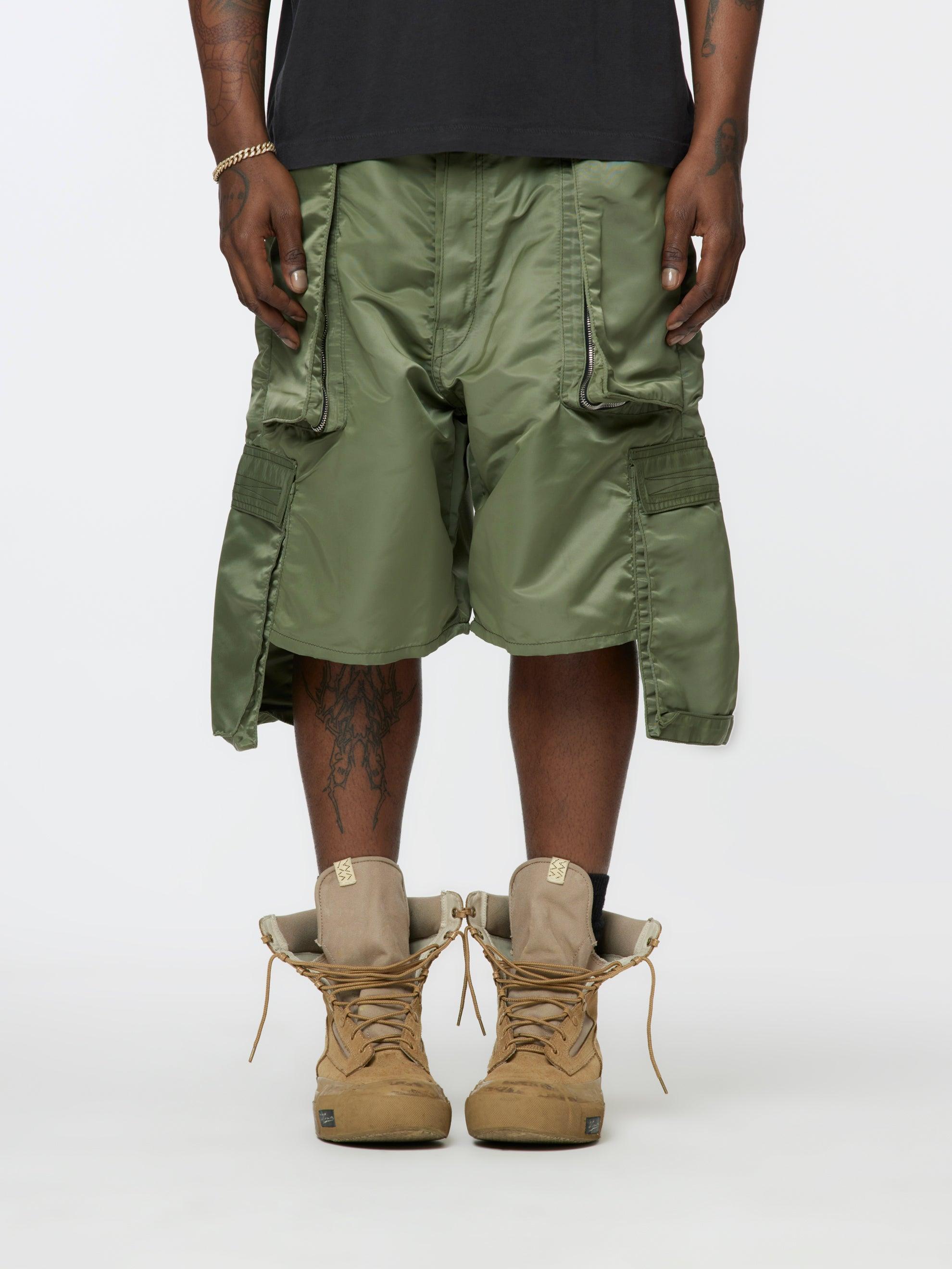 Panelled Cargo Shorts Product Image