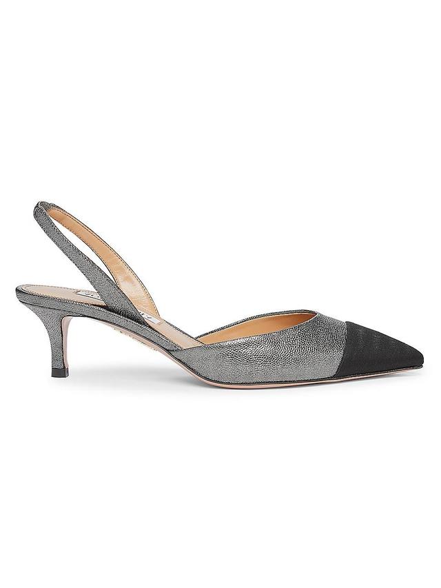 Womens Milanese 50MM Slingback Pumps Product Image