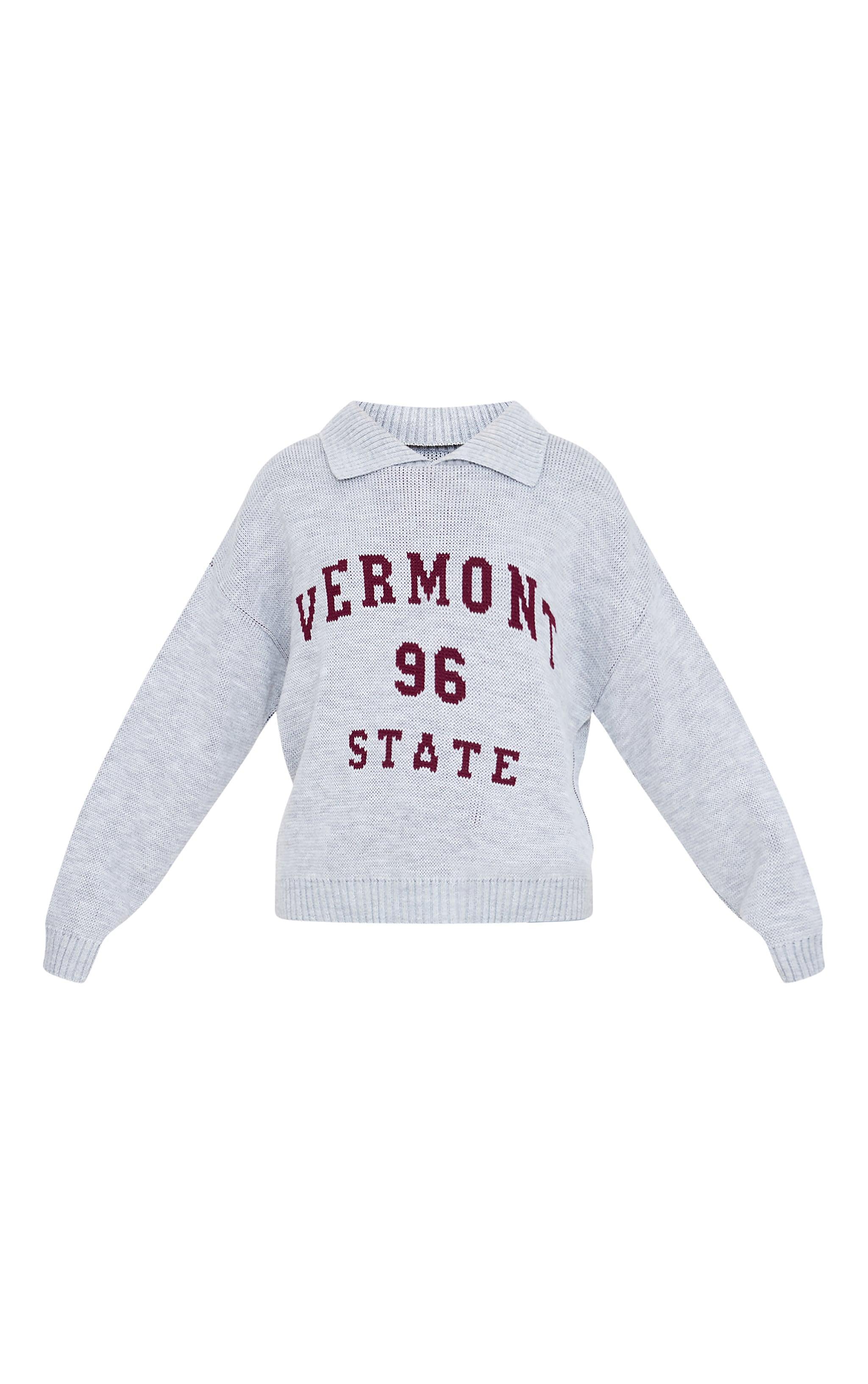 Grey Vermont Knitted Sweater Product Image