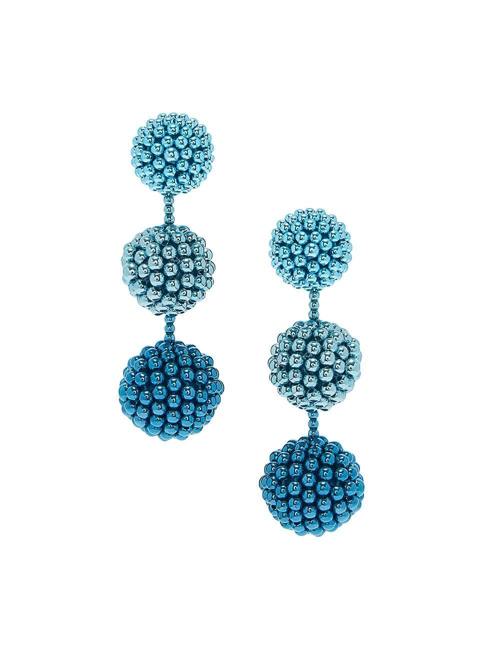 Womens Beaded Chandelier Earrings product image