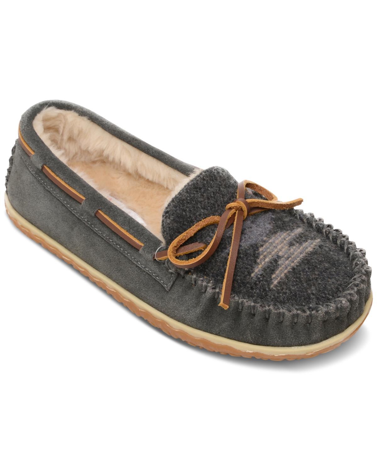 Minnetonka Womens Tilia Suede Moccasins Product Image