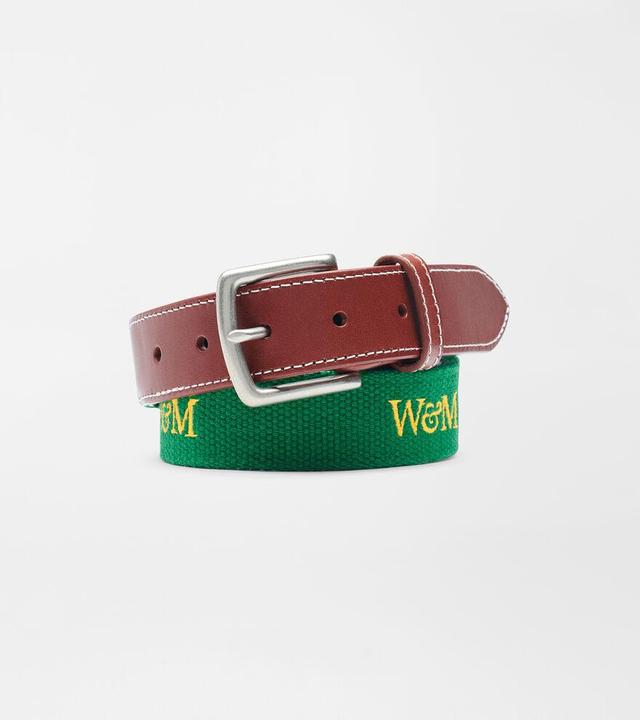 Peter Millar Mens William & Mary Belt | Color: Erin Green | Size: 36 Product Image