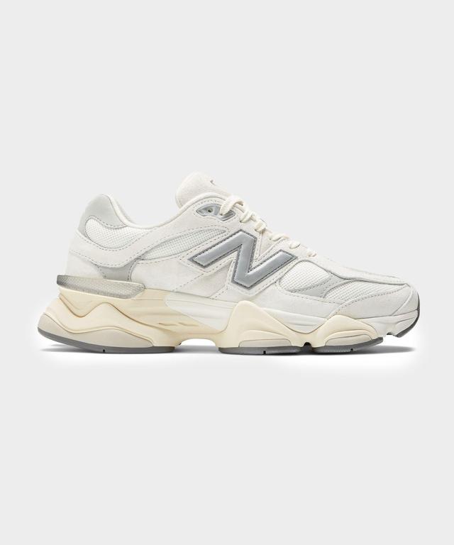 New Balance 9060 Sea salt with concrete and silver metallic Product Image