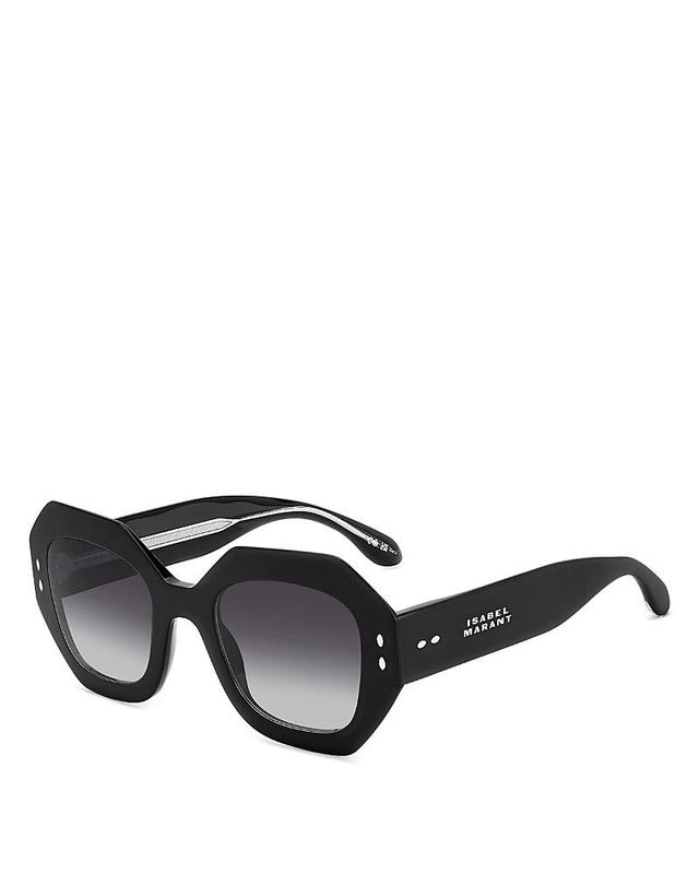 Isabel Marant 52mm Gradient Geometric Sunglasses Product Image