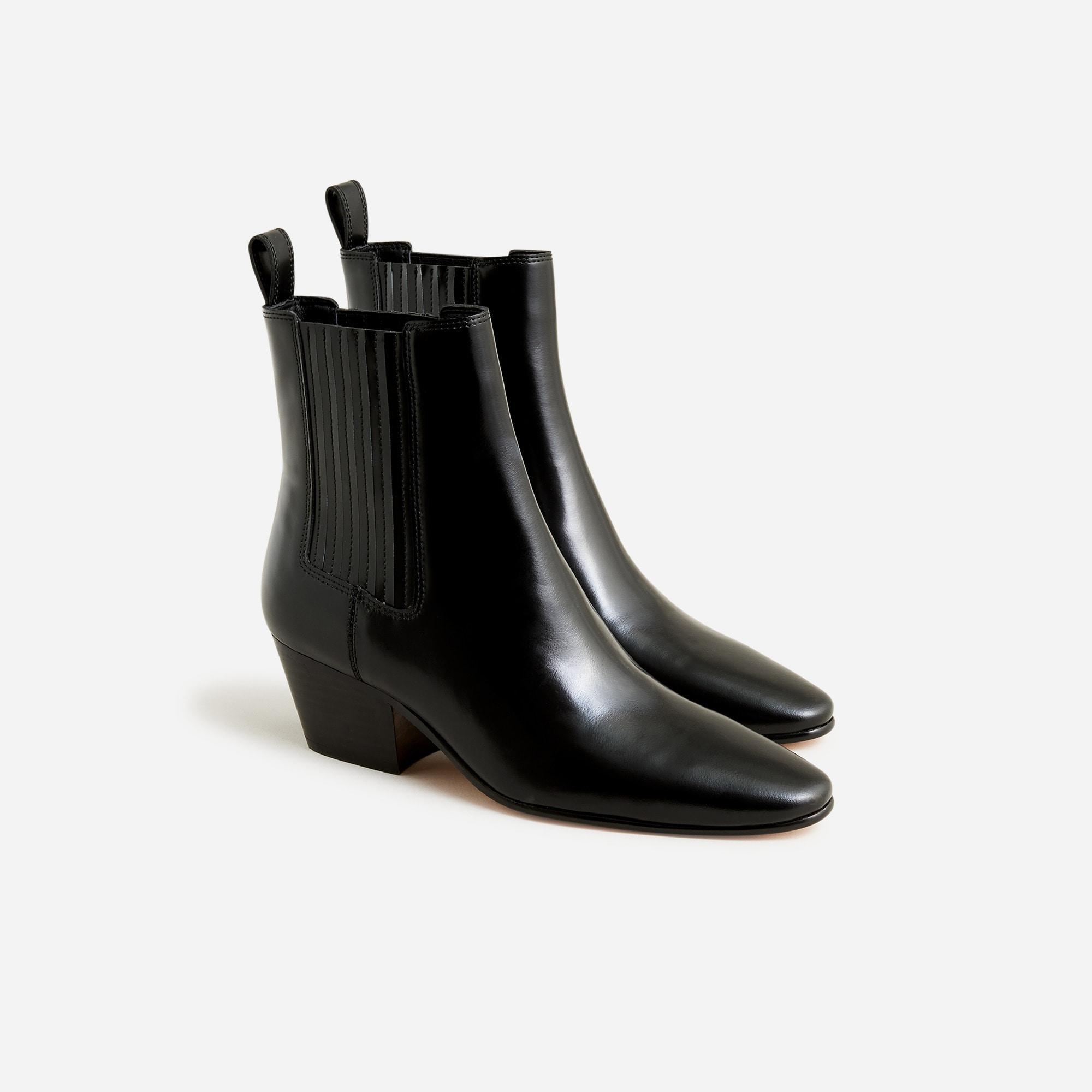 Piper ankle boots in leather Product Image