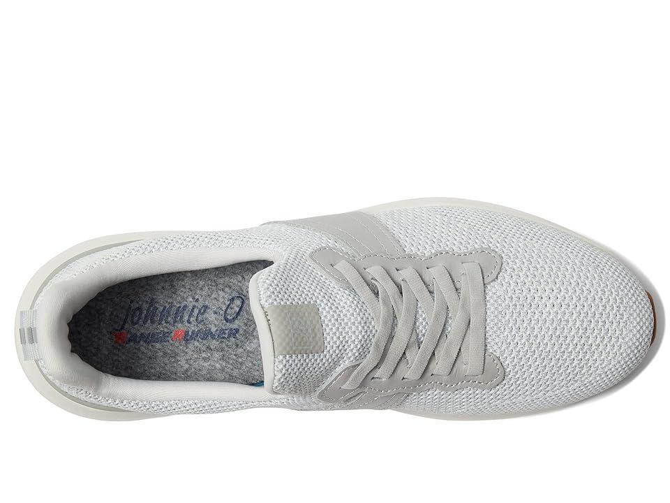 johnnie-O Knit Range Runner Hybrid Golf (White) Men's Shoes Product Image