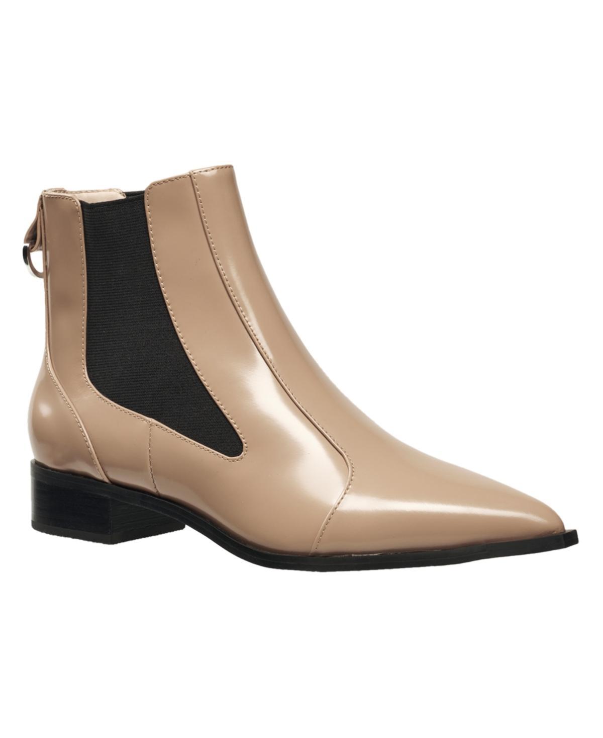 French Connection Womens Leo Pull-on Ankle Booties Product Image