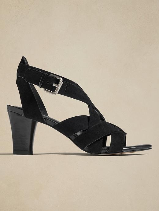 Strappy Heeled Sandal Product Image