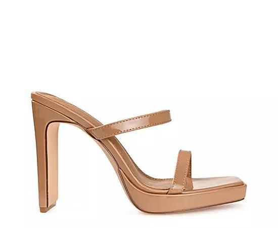 Journee Collection Womens Naivee Platform Sandal Product Image