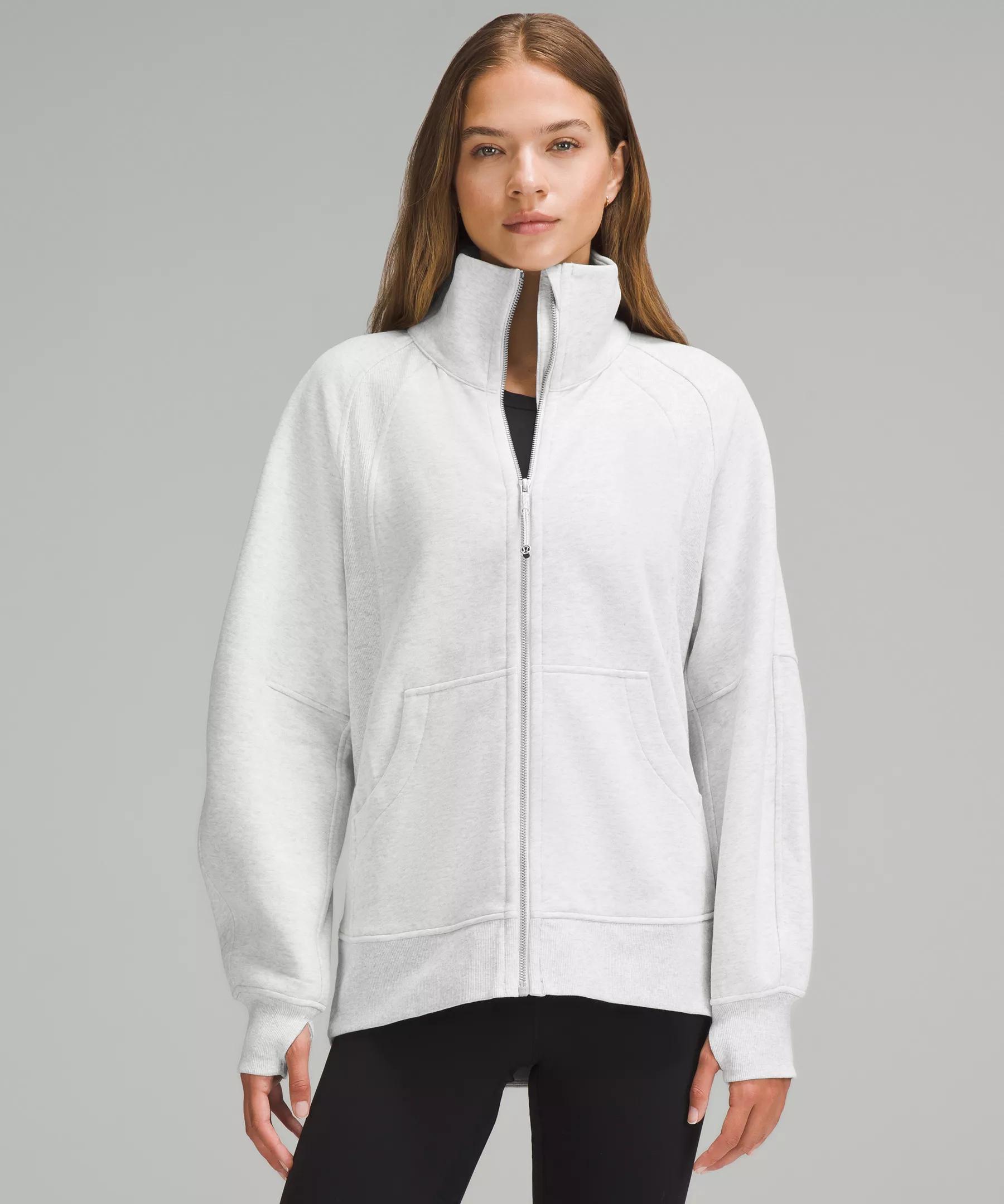 Scuba Oversized Funnel-Neck Full-Zip Product Image