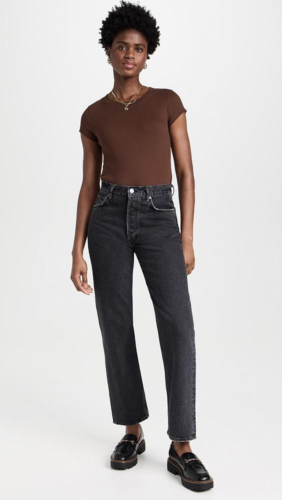 AGOLDE 90s Pinch Waist High Rise Straight Jeans | Shopbop Product Image