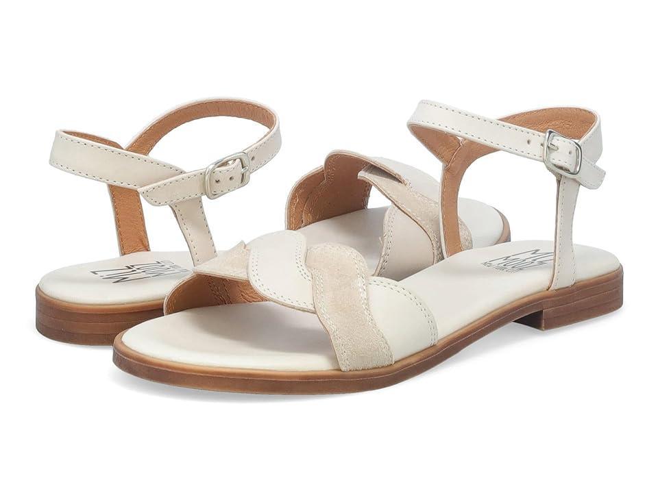 Miz Mooz Lakelyn (Cream) Women's Sandals Product Image