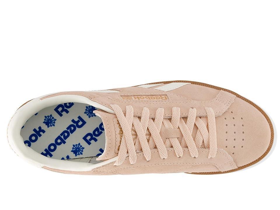 Reebok Womens Reebok Club C Grounds UK - Womens Running Shoes Classic Beige/Gum/Chalk Product Image