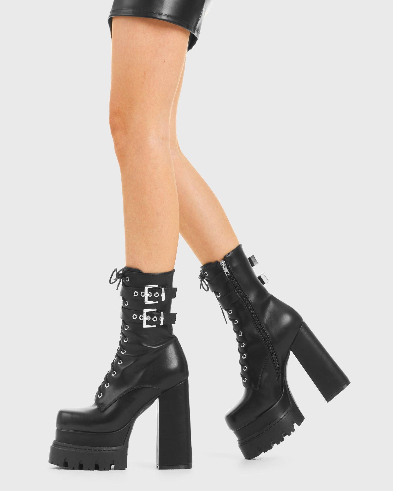 Wannabe Platform Ankle Boots Product Image