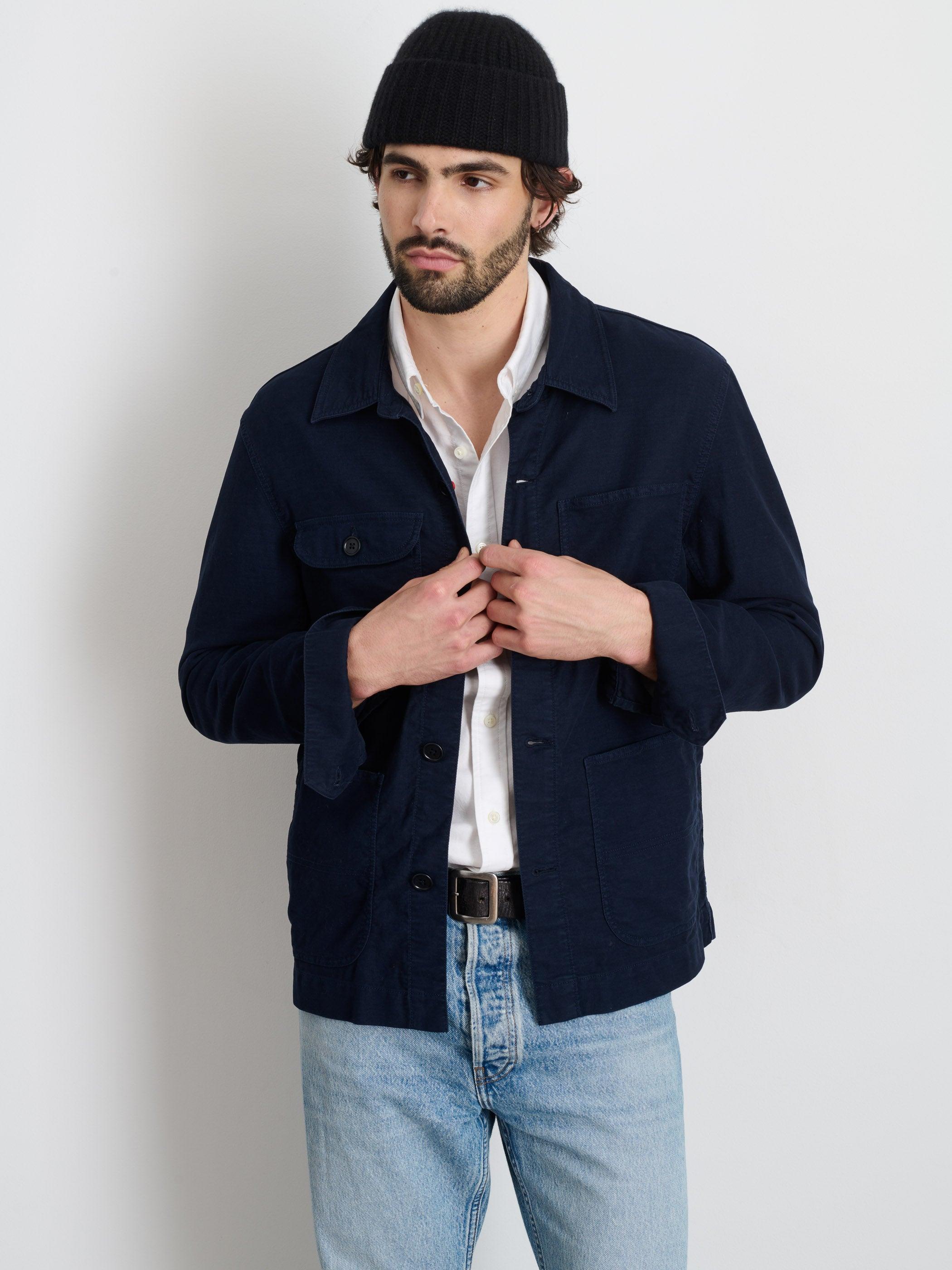 Work Jacket In Chamois Male Product Image