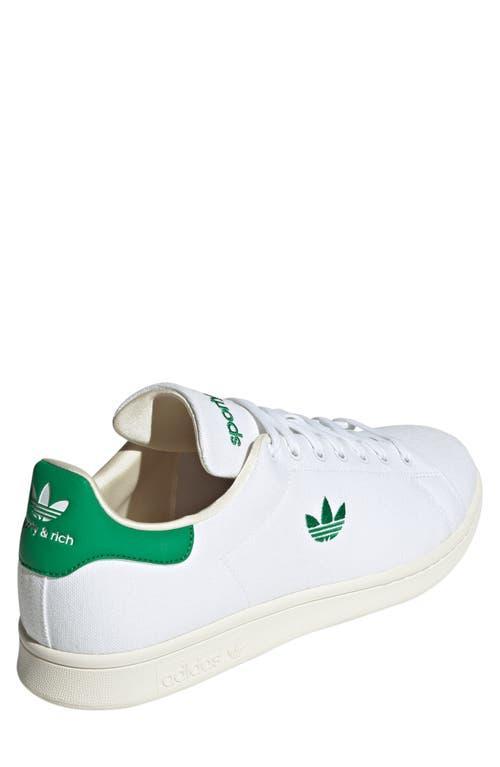 ADIDAS ORIGINALS X Sporty & Rich Stan Smith "white/green" Sneakers Product Image