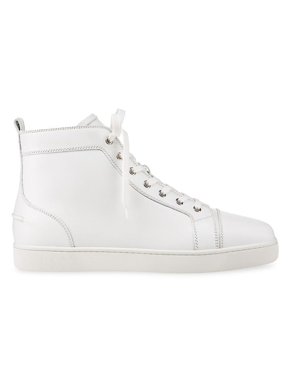 Men's Louis Leather High-Top Sneakers Product Image