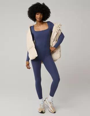 OFFLINE By Aerie Real Me Xtra Long Sleeve Legging Jumpsuit Product Image