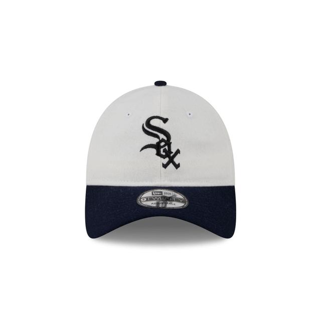 Chicago White Sox Plaid 9TWENTY Adjustable Hat Male Product Image