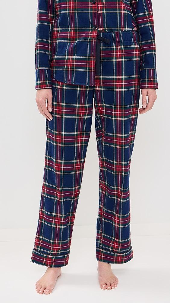 Petite Plume Windsor Tartan Pajama Set | Shopbop Product Image