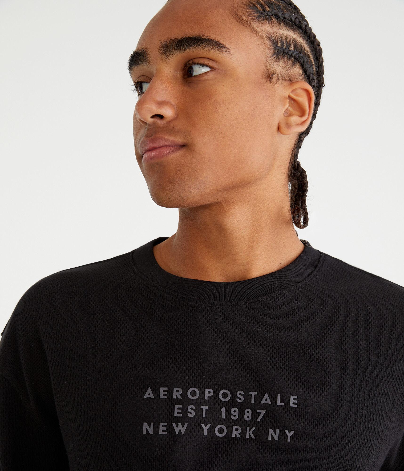 Long Sleeve Aeropostale 1987 Thermal Crew Tee Product Image