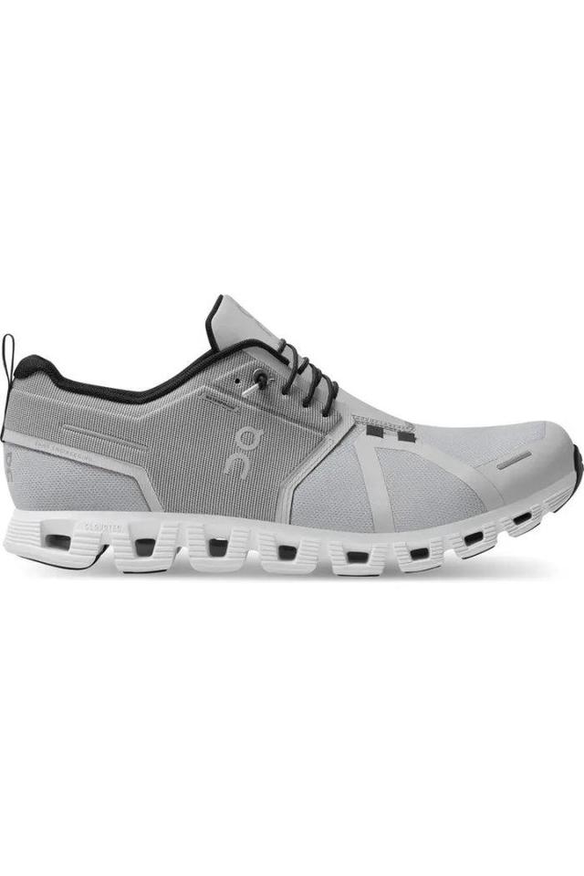 Women's On Running Cloud 5 Waterproof in Glacier White Female Product Image