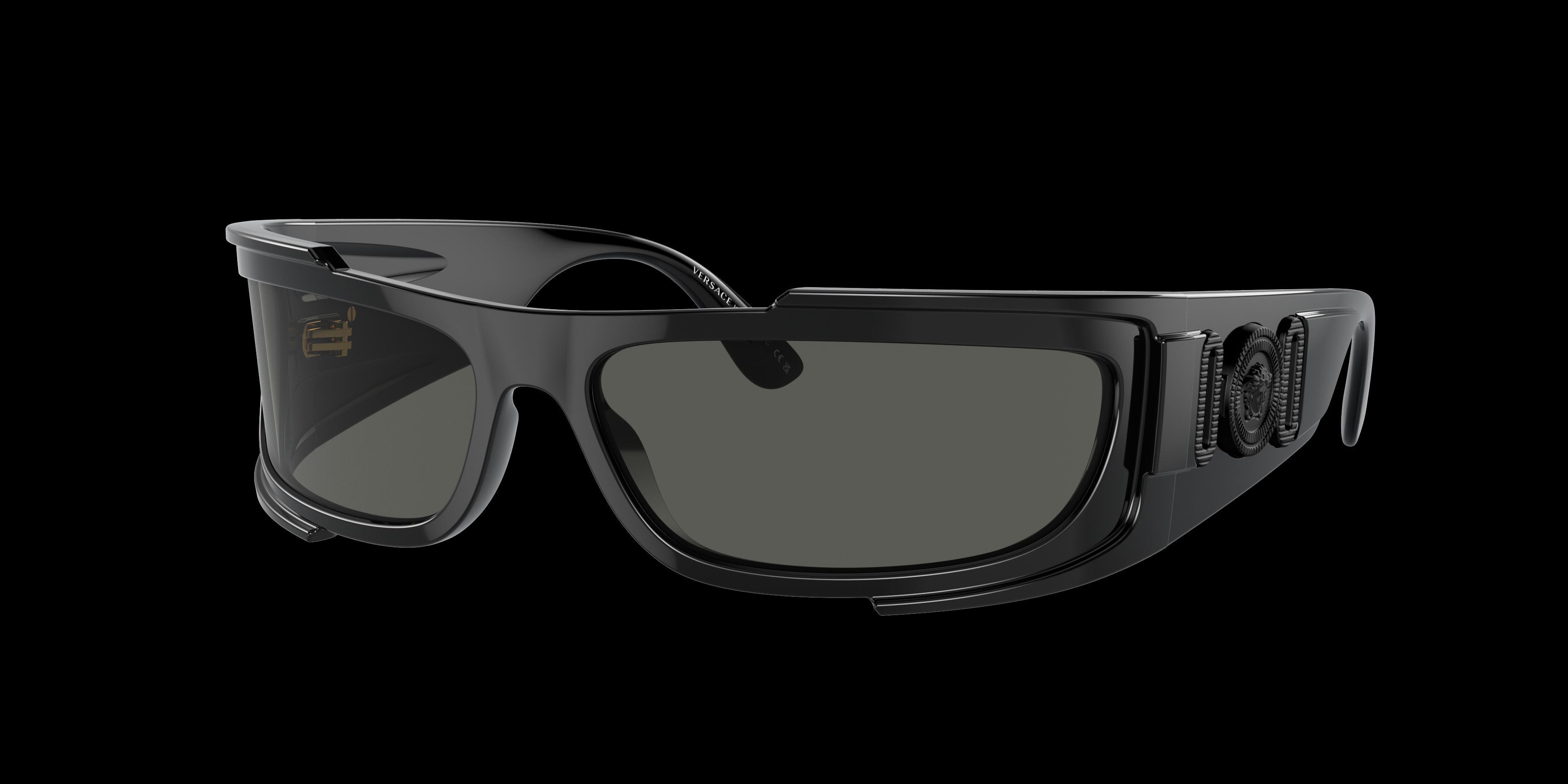 VERSACE Man Sunglass Ve4446 In Black Product Image