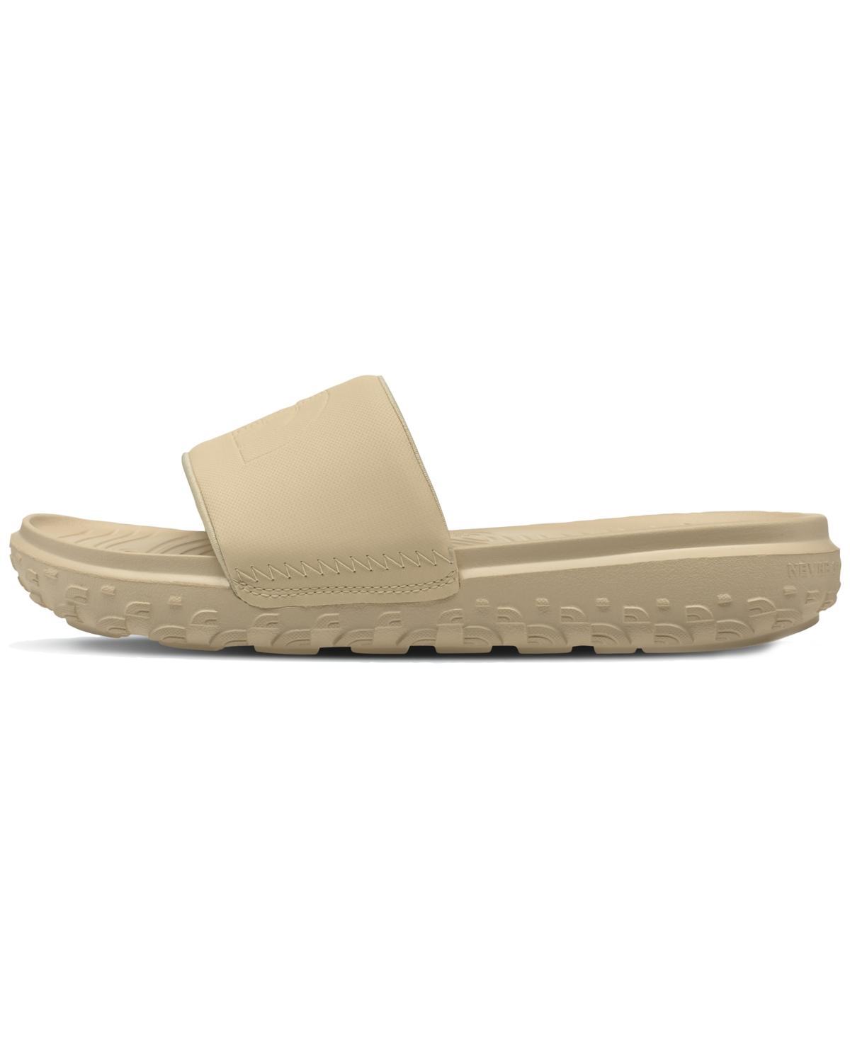 The North Face Mens Never Stop Cush Slide Sandals Gravel Product Image