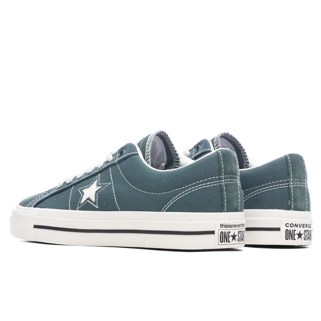 Converse x This is Never That One Star Pro Ox - Trekking Green/Black/White Male Product Image